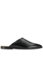 Atp Atelier Pointed Toe Mules - Black