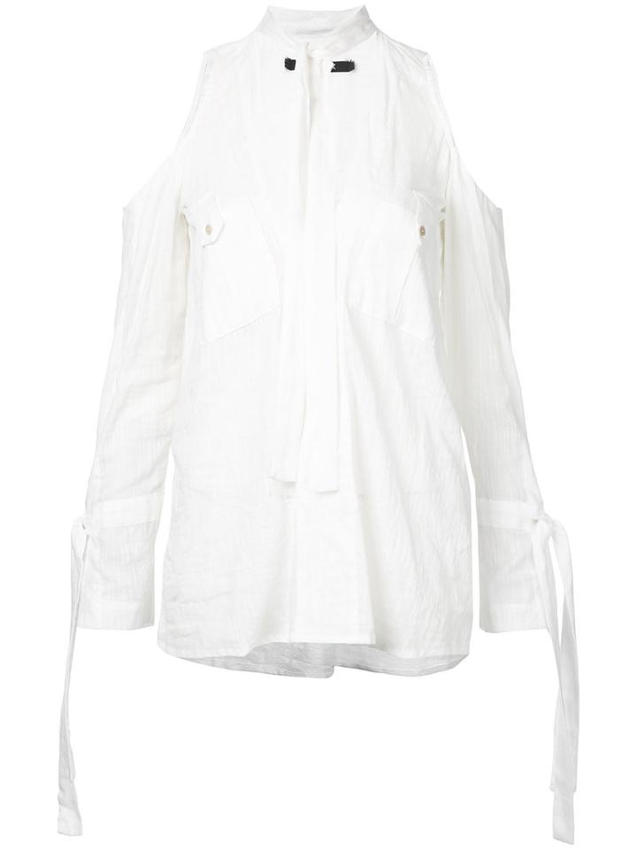 Kitx - Dual Purpose Shirt - Women - Cotton - 6, White, Cotton