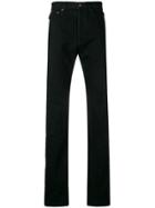 Balenciaga Wrinkled Effect Jeans - Black