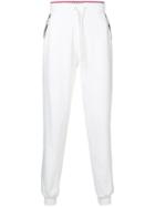 Moschino Branded Track Pants - White