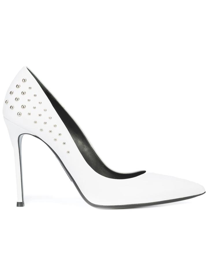 Thomas Wylde Stud Detailed Pumps - White