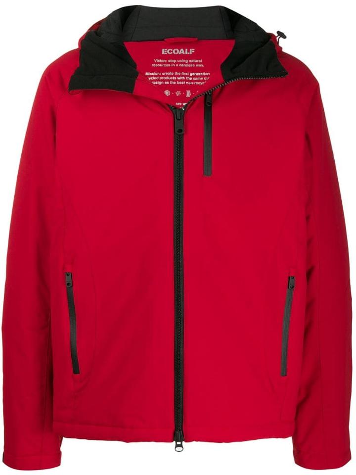 Ecoalf Weather Wiking Jacket - Red