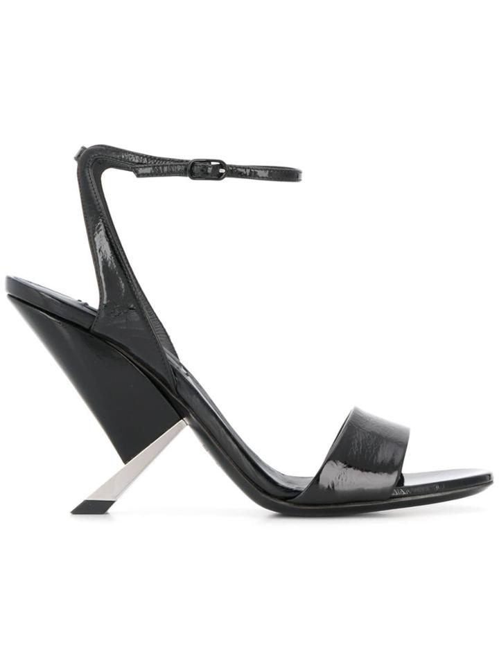 Casadei X Blade Sandals - Black