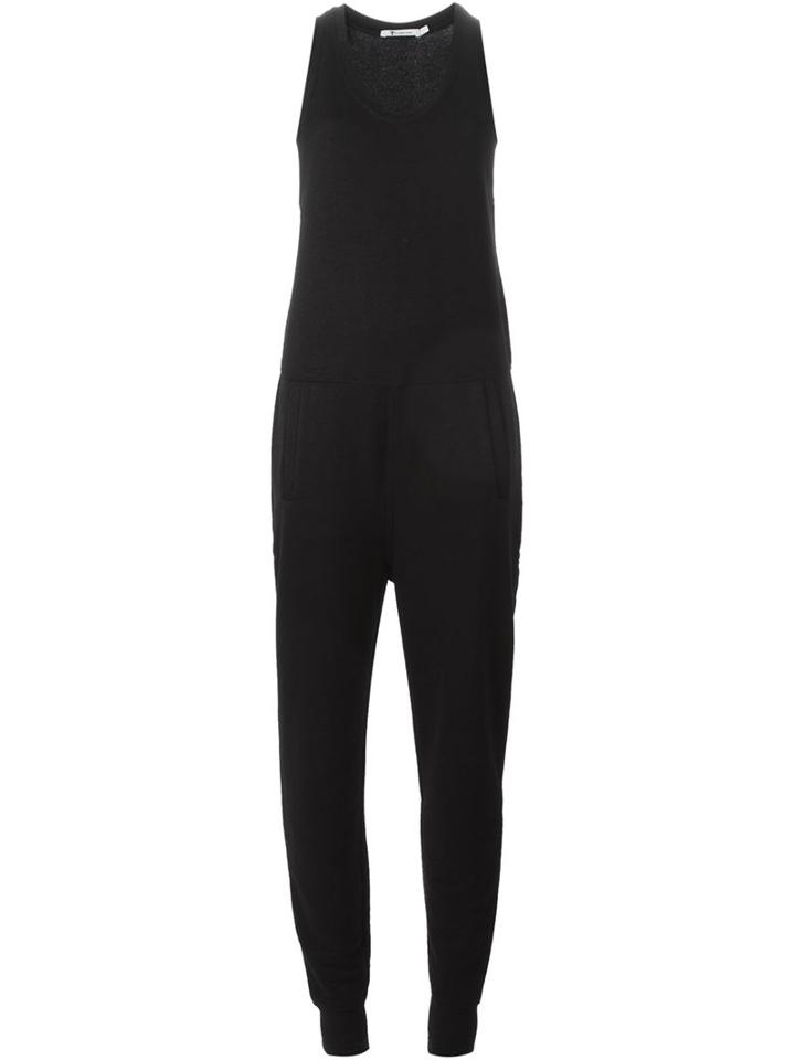 T By Alexander Wang Terry Fleece Jumpsuit