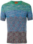 Missoni Colour Contrast T-shirt, Men's, Size: 50, Cotton