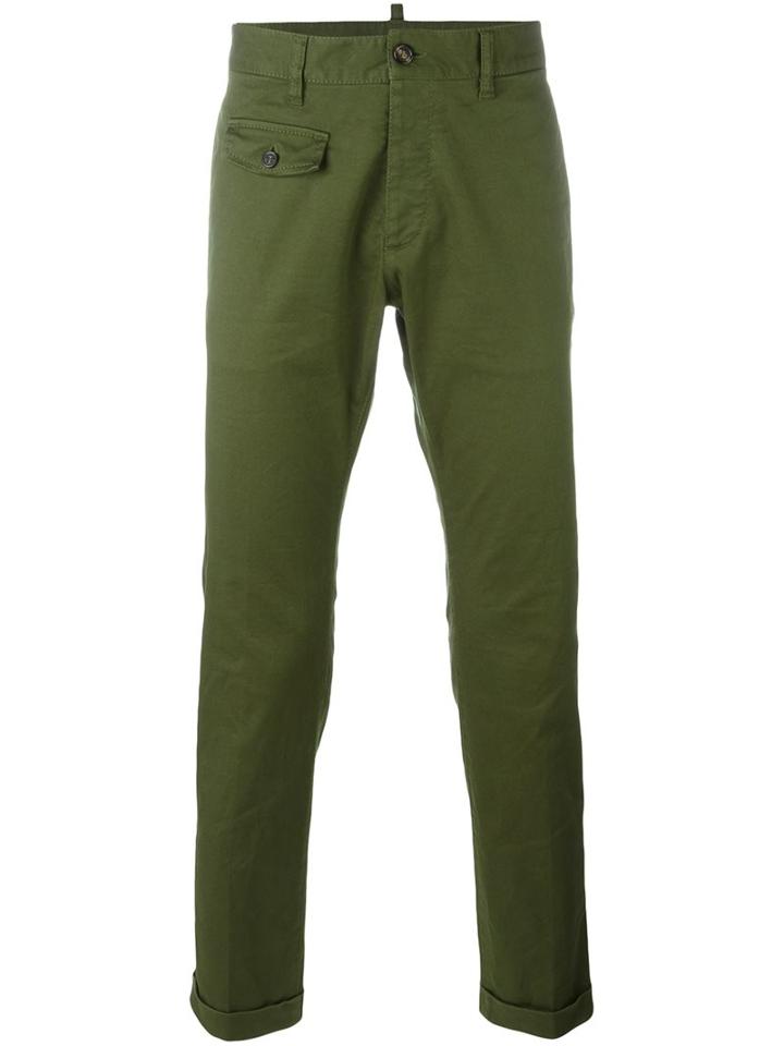 Dsquared2 Skinny Fit Military Trousers