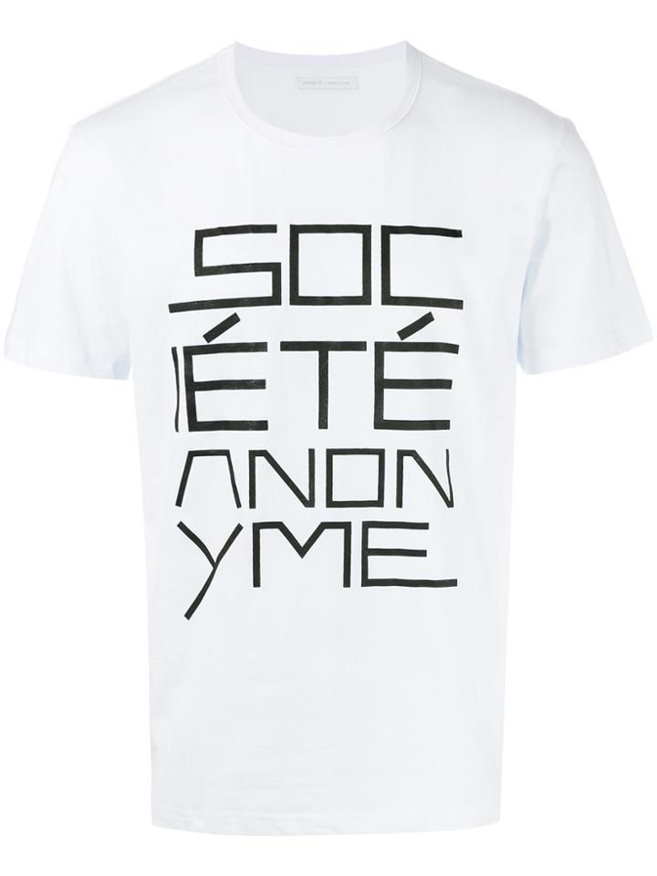 Société Anonyme Da Sa Tee - White