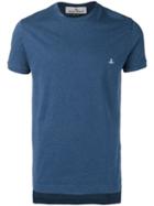 Vivienne Westwood Embroidered Detail T-shirt - Blue