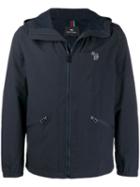 Ps Paul Smith Hooded Jacket - Blue