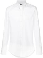Dsquared2 Button Collar Long Sleeve Shirt - White