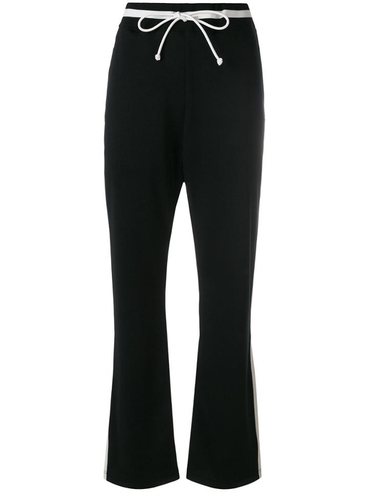 Maison Kitsuné Bootcut Lounge Trousers - Black