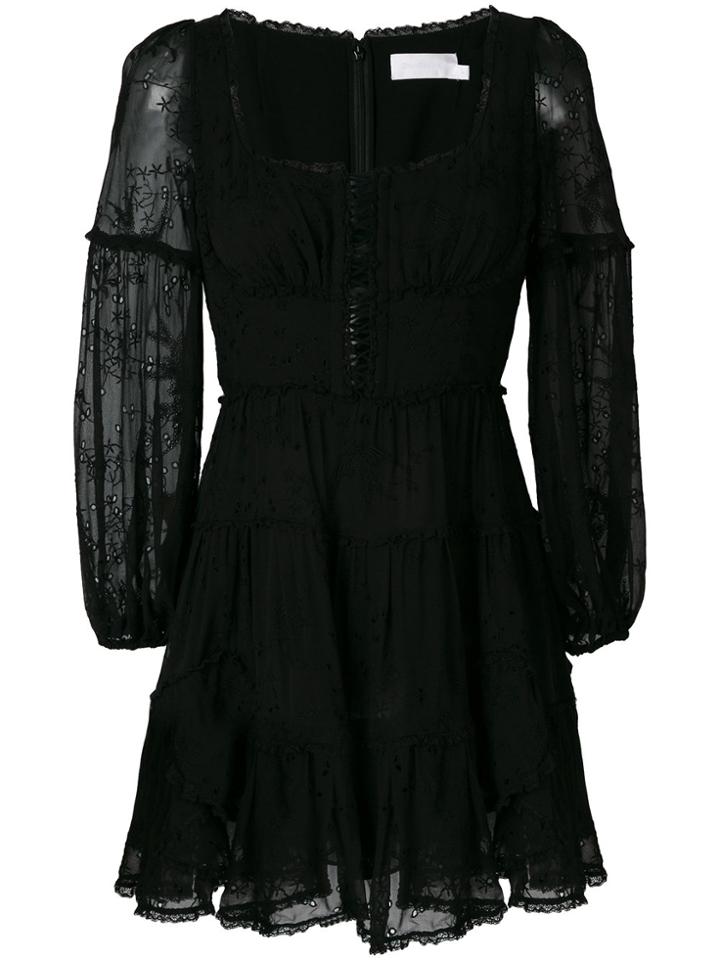 Zimmermann Lovelorn Dress - Black
