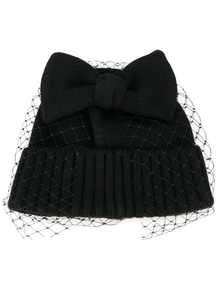 Ca4la Bridal Bow Detail Beanie