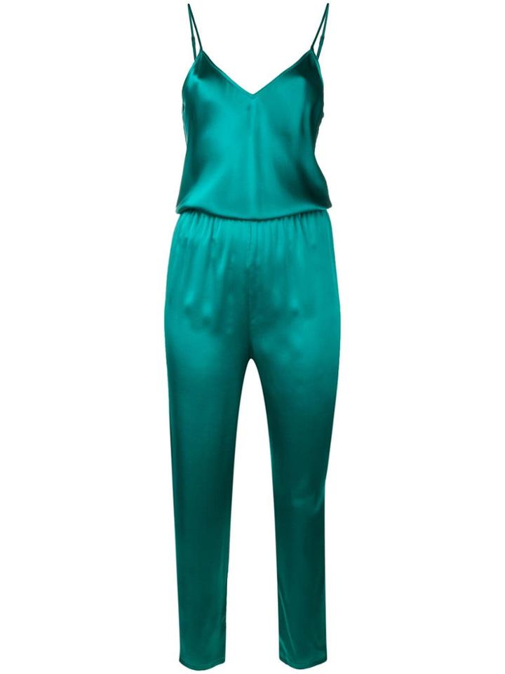 Mes Demoiselles Spaghetti Strap Jumpsuit - Blue