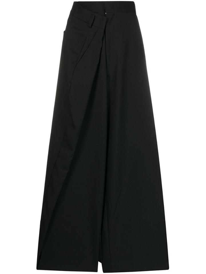 Junya Watanabe High Waisted Palazzo Pants - Black