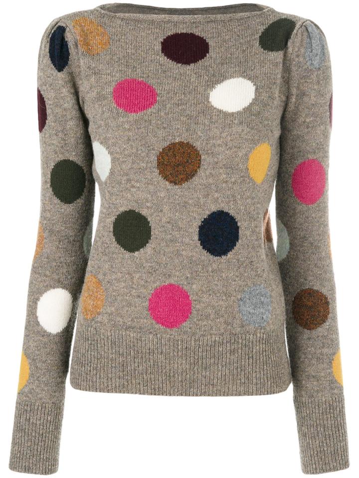 Marc Jacobs Polka Dot Jumper - Brown