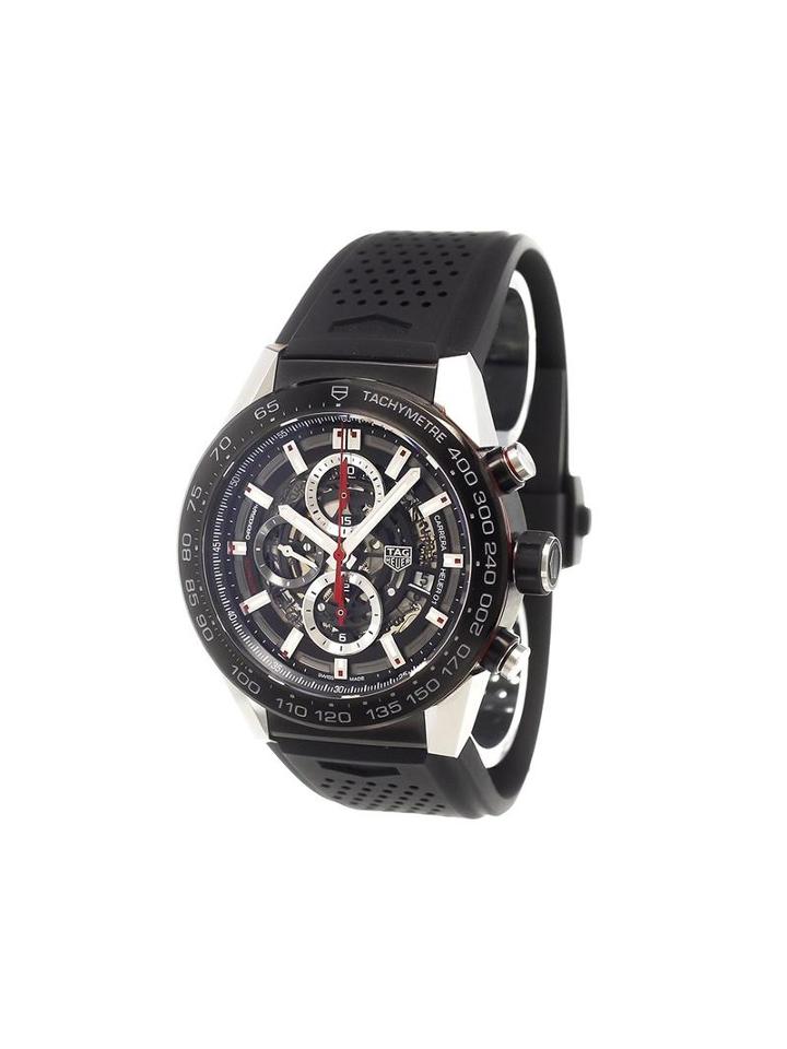 Tag Heuer 'carrera Calibre Heuer 01' Analog Watch, Men's, Titanium
