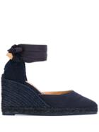 Castañer Tie Ankle 90 Espadrilles - Blue