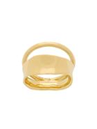 Maria Black Midnight Ring - Gold