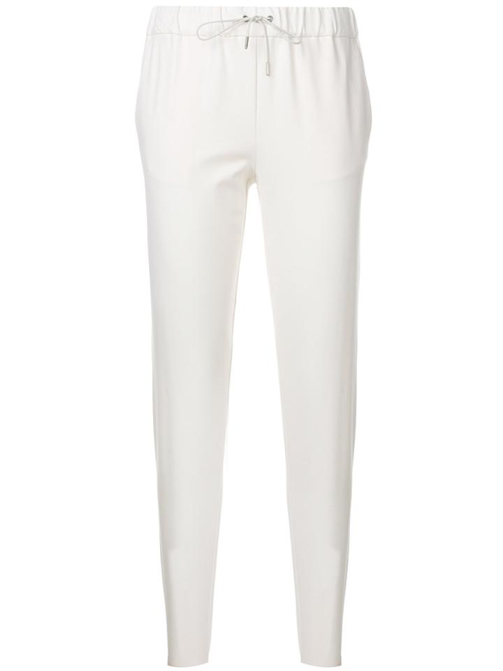 Fabiana Filippi Drawstring Slim Trousers - White