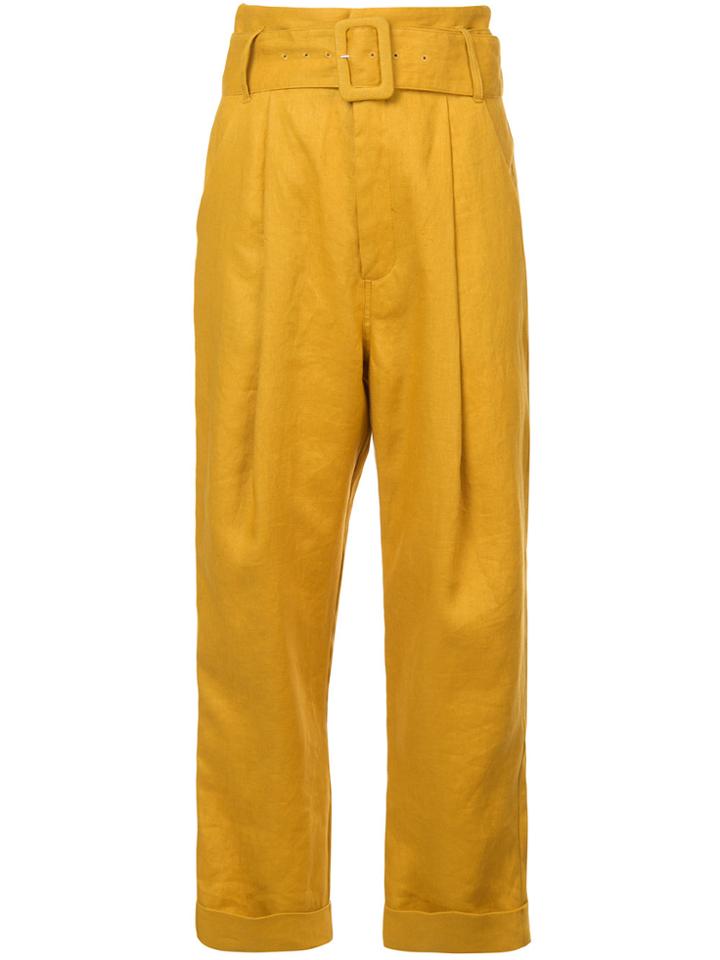 Sea Gemma Slack Trousers - Yellow & Orange