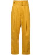 Sea Gemma Slack Trousers - Yellow & Orange