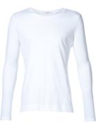 Adam Lippes Longsleeved T-shirt, Men's, Size: Large, White, Cotton