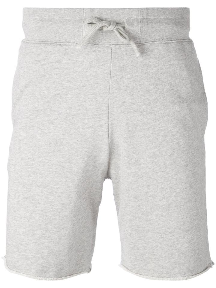 Majestic Filatures - Track Shorts - Men - Cotton - M, Grey, Cotton