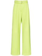 Sies Marjan High-waisted Belted Trousers - Yellow