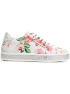 Philipp Plein Crystal Low-top Sneakers - White