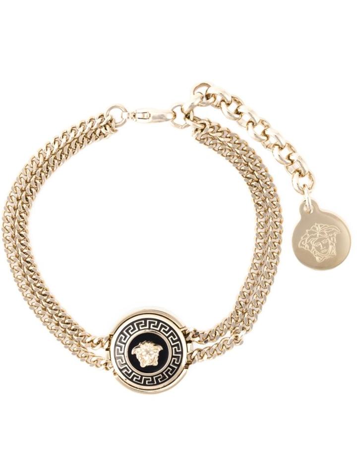 Versace 'vanitas' Bracelet, Women's, Metallic