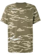 Maharishi - Camouflage Slouch T-shirt - Men - Cotton - Xxl, Green, Cotton