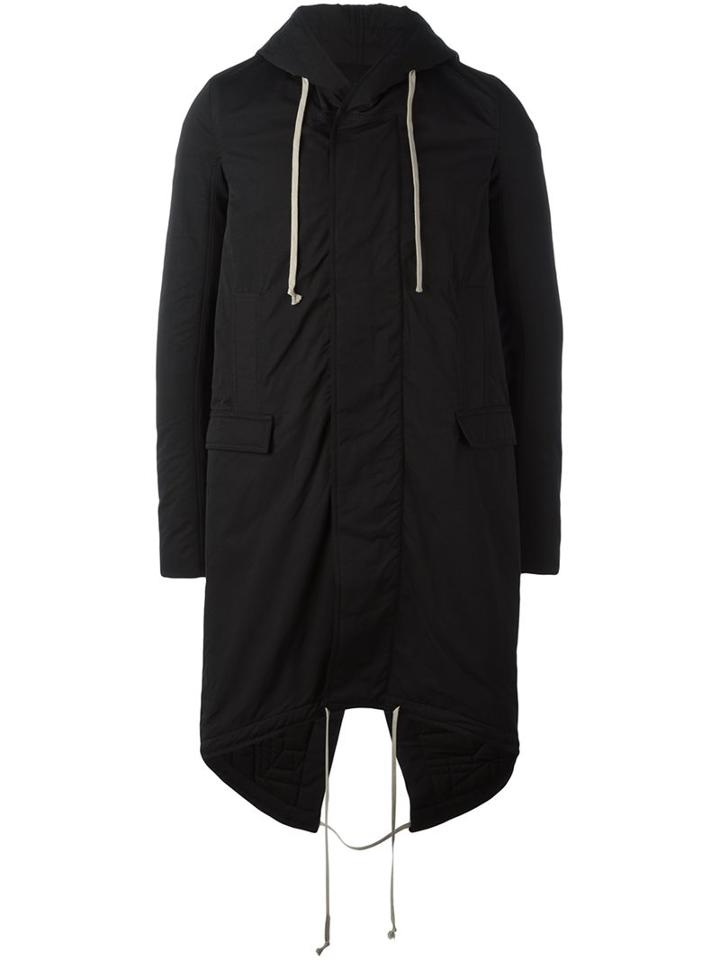 Rick Owens Drkshdw 'fishtail' Coat