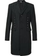 Comme Des Garçons Homme Plus Studded Jacquard Coat