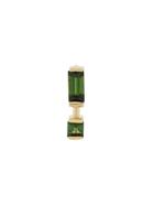 Aliita 9kt Yellow Gold Linea Compuesta Tourmaline Earring