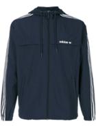 Adidas - Adidas Originals Three Stripe Windbreaker Jacket - Men - Polyester - S, Blue, Polyester