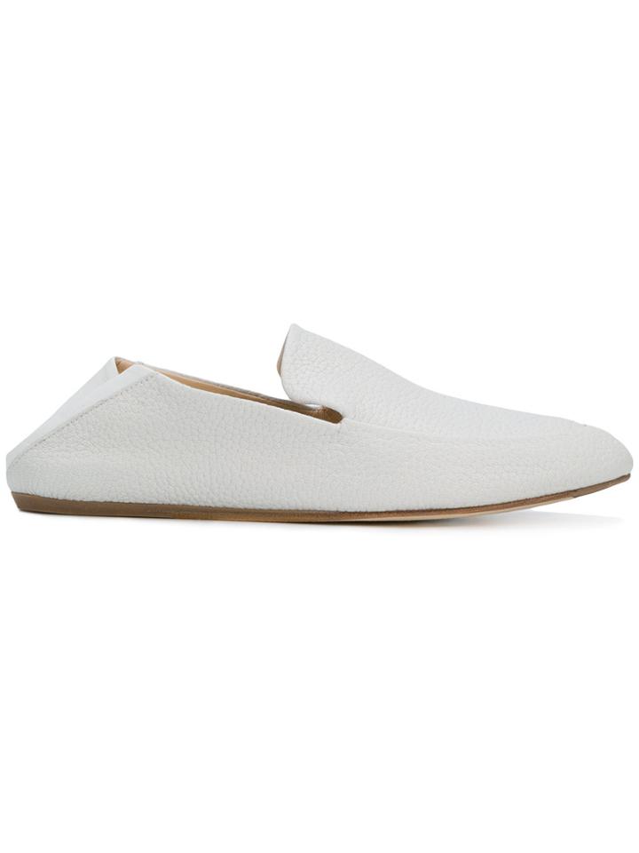 Lanvin Classic Slip-on Loafers - White