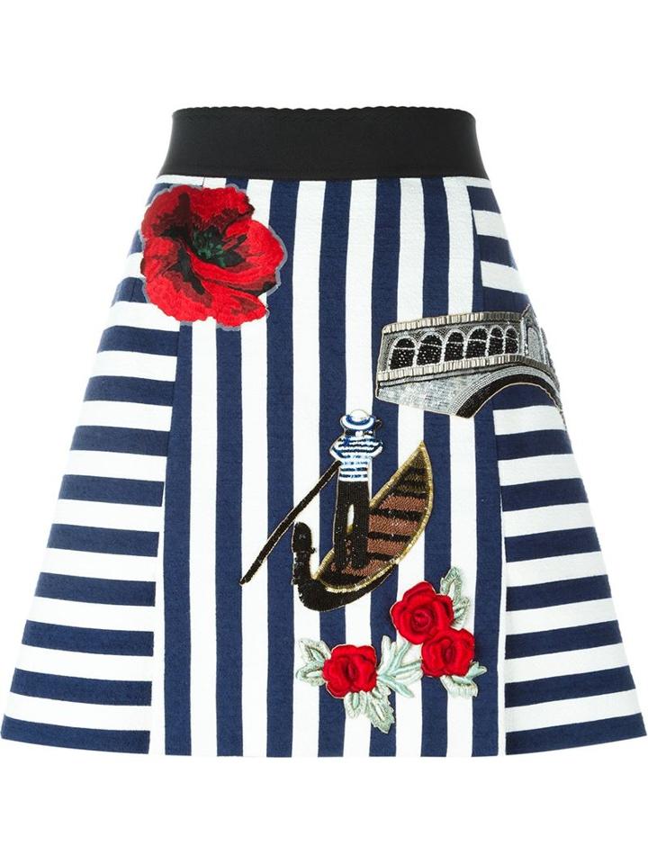 Dolce & Gabbana Venice Embroidered Skirt