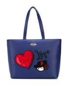 Love Moschino Love Shopper Tote - Blue