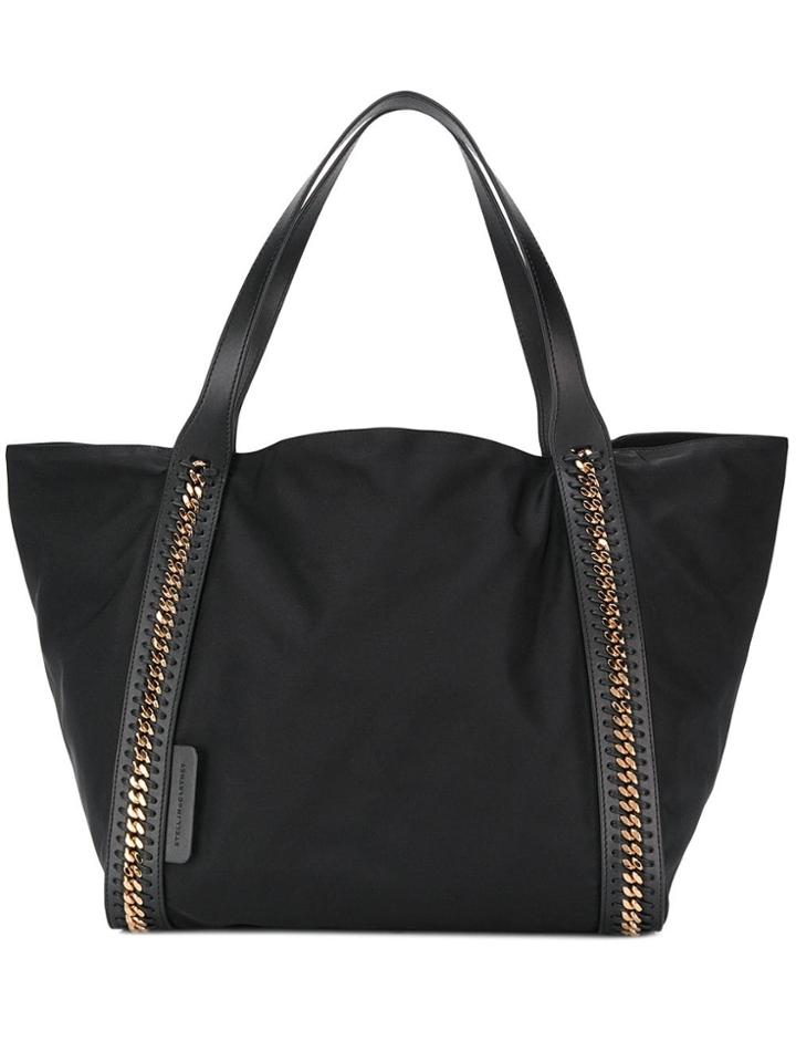 Stella Mccartney Falabella Large Tote Bag - Black