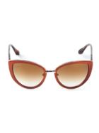 Dita Eyewear Cat Eye Sunglasses, Women's, Grey, Acetate/metal (other)