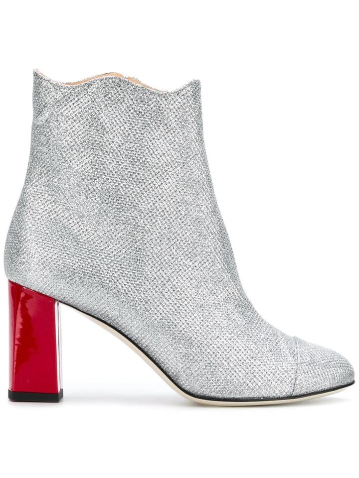 Francesca Bellavita Lolita Boots - Metallic