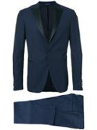Tagliatore - Two Piece Suit - Men - Virgin Wool/cupro - 46, Blue, Virgin Wool/cupro