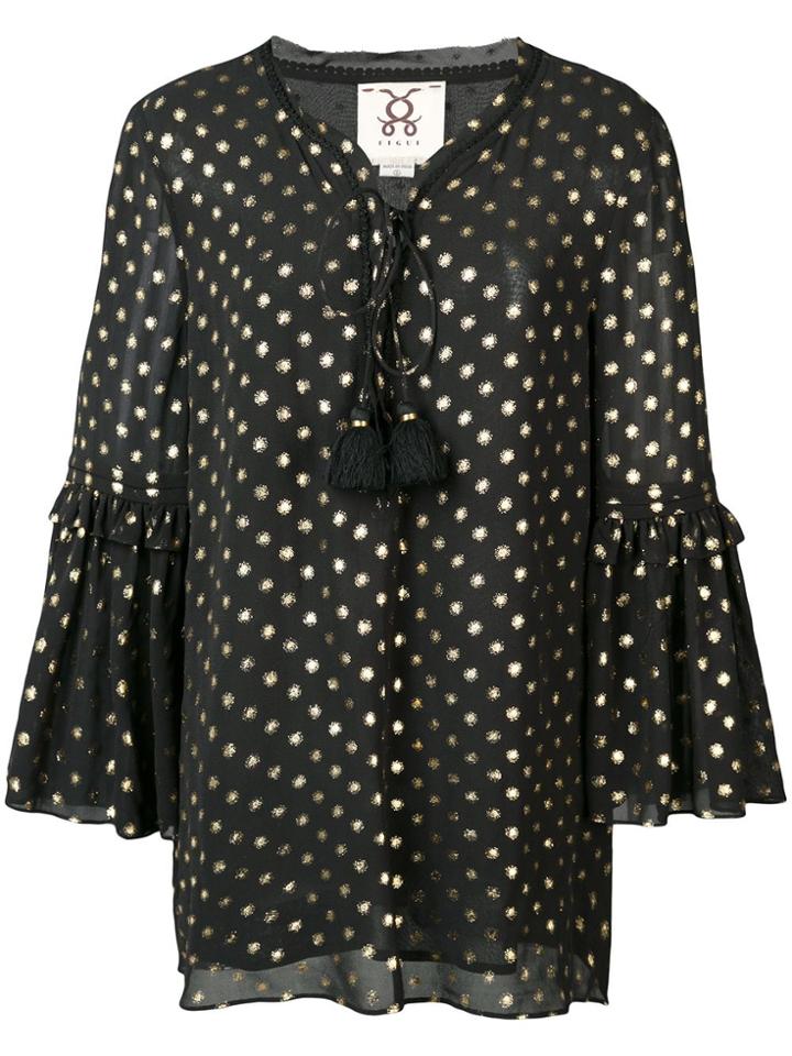 Figue Poet Blouse - Black