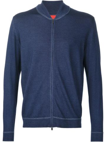 Isaia Front Zip Sweater