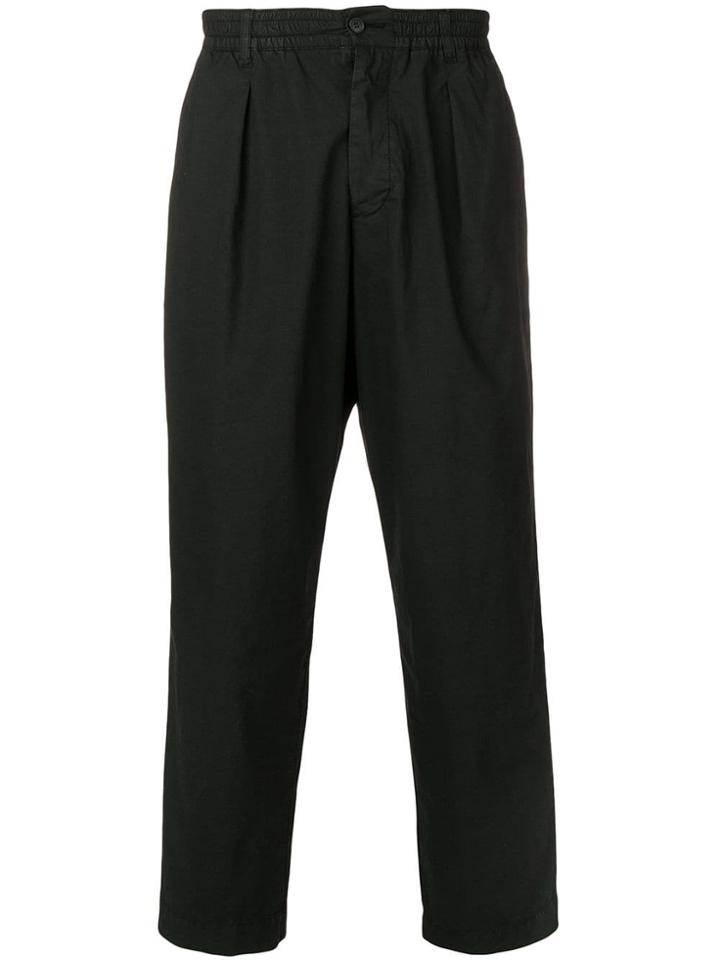Paura Straight-leg Tailored Trousers - Black