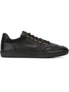 Versace Medusa Sneakers, Men's, Size: 43, Black, Leather/rubber