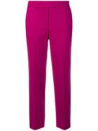 Theory Relaxed Trousers - Pink & Purple