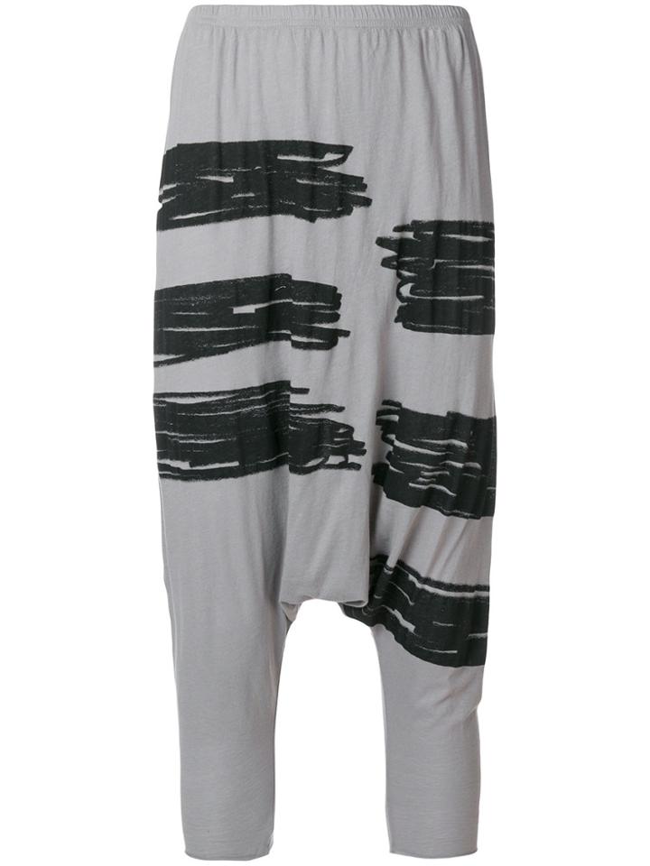 Rundholz Black Label Low Crotch Trousers - Grey