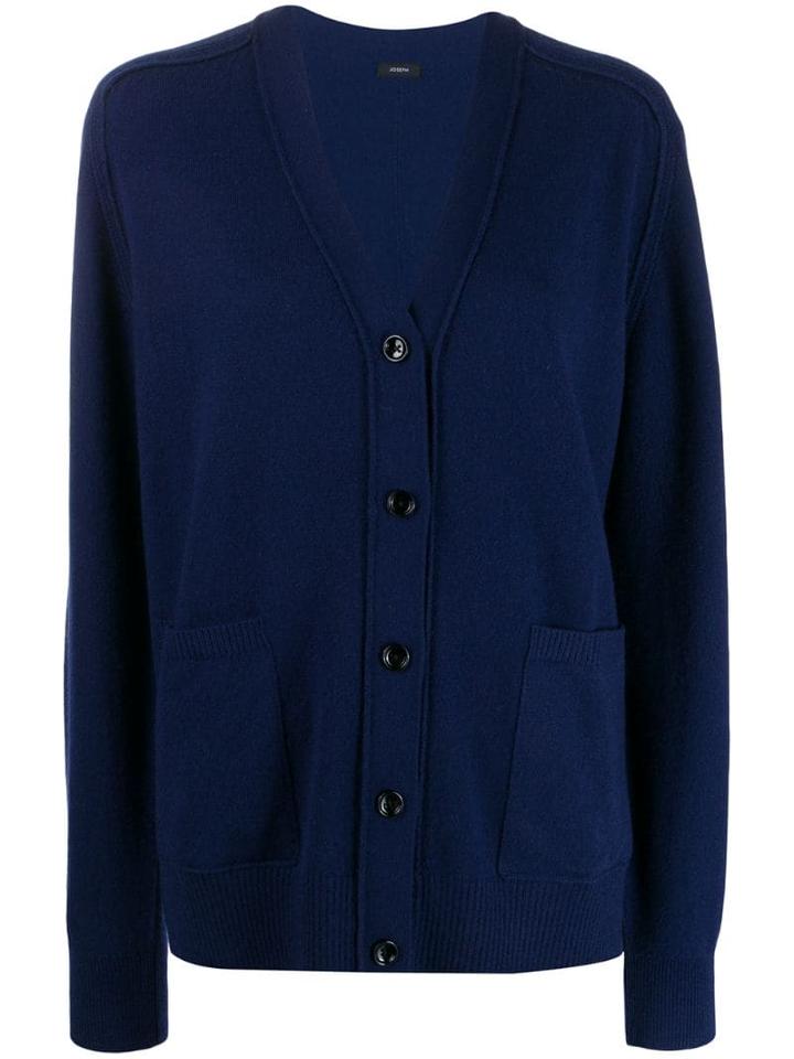Joseph Button-up Cardigan - Blue